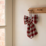 Red Gingham Hanging Bow