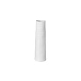 Porcelain Tall White Vase Small