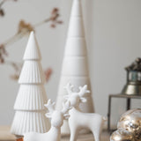 Sven White Reindeer Set of 2