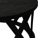 Sofia Solid Wooden Black Coffee Table
