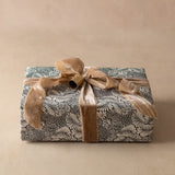 Frayed Velvet Ribbon Taupe