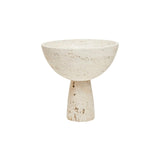 Travertine Pedestal Bow