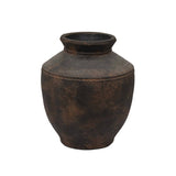 Dalia Rustic Brown Vase