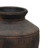 Dalia Rustic Brown Vase