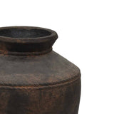 Large Antique effect Brown Vase 