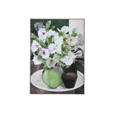 Flowers in Vase Canvas