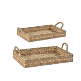 Set of 2 Woven Trays