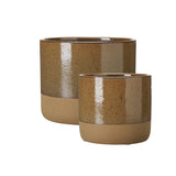 Ebba Plant Pots Brown