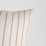 Umber stripe lumbar cushion