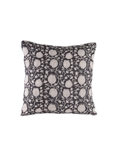 Floral Scatter Cushion Charcoal