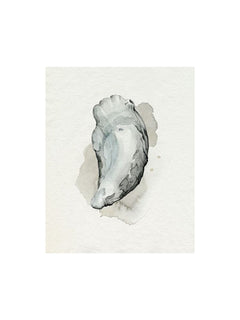 oyster watercolour art print