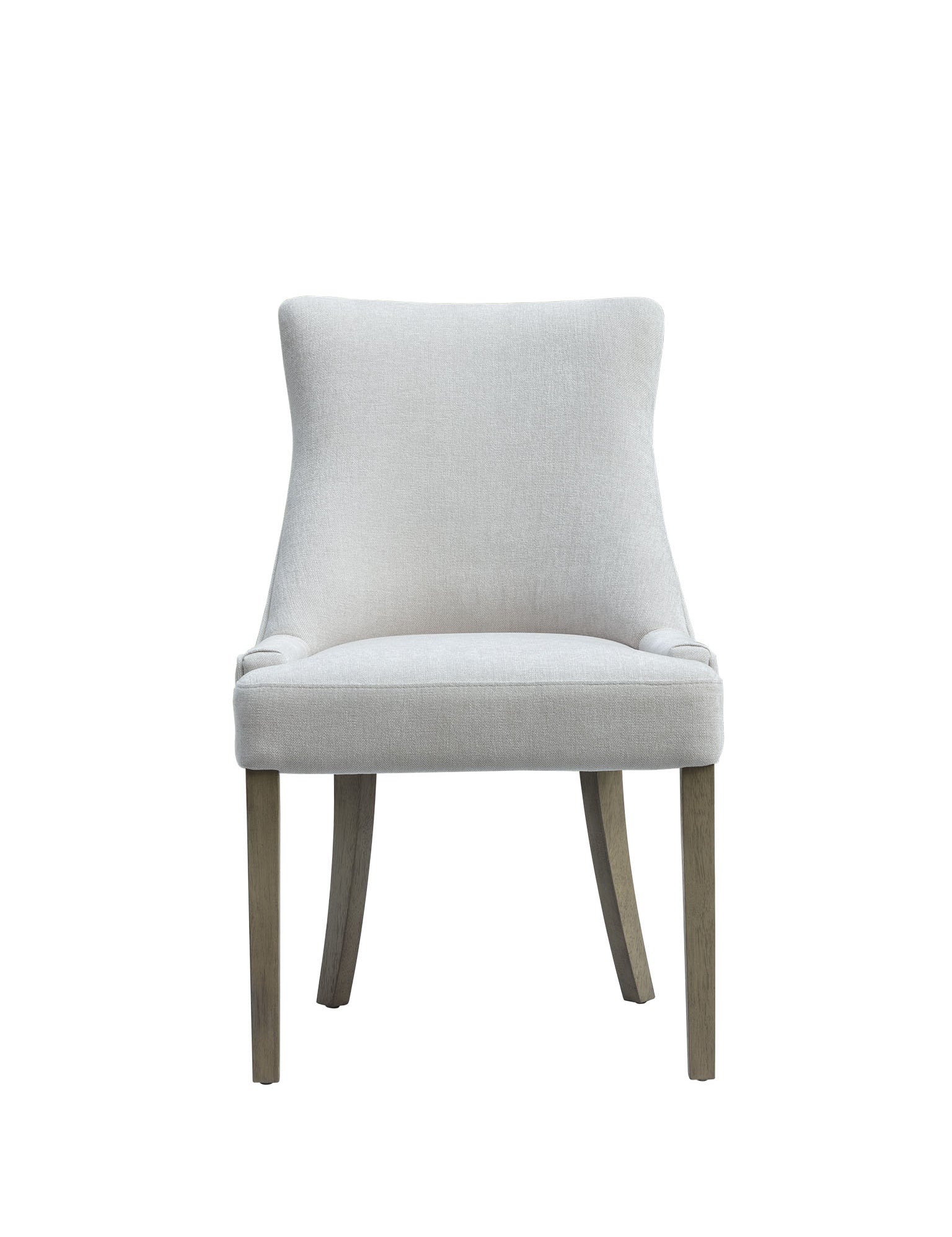 Oreilla Chenille Dining Chair with Aged Oak Legs