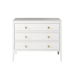 White 3 Drawer Chest of Drawers