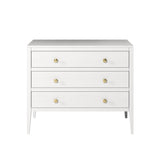 White 3 Drawer Chest of Drawers