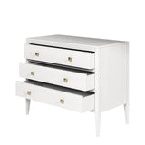 White 3 Drawer Chest of Drawers