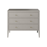 Grey 3 Drawer Chest of Drawers