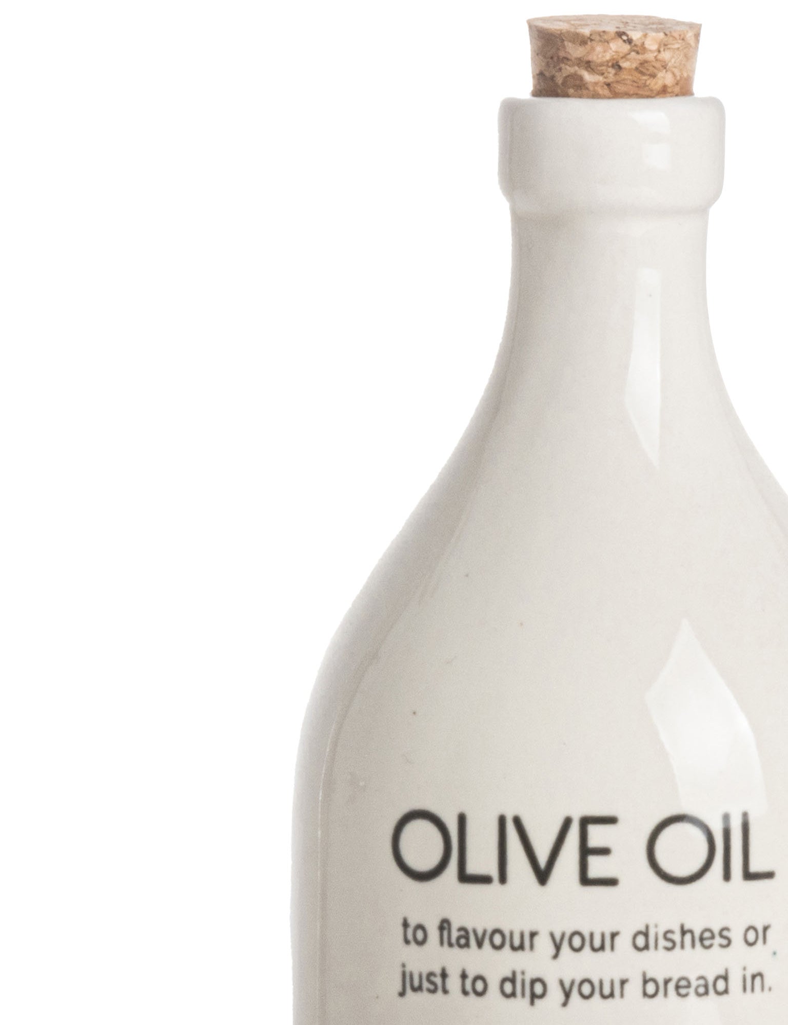 Olive Oil and Vinegar Bottles with cork tops