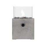 Cement Fire Lantern - Square