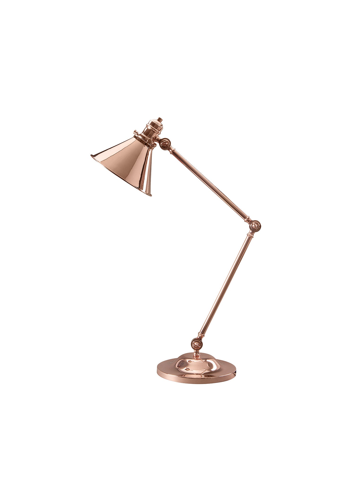 Avignon Polished Copper Table Lamp