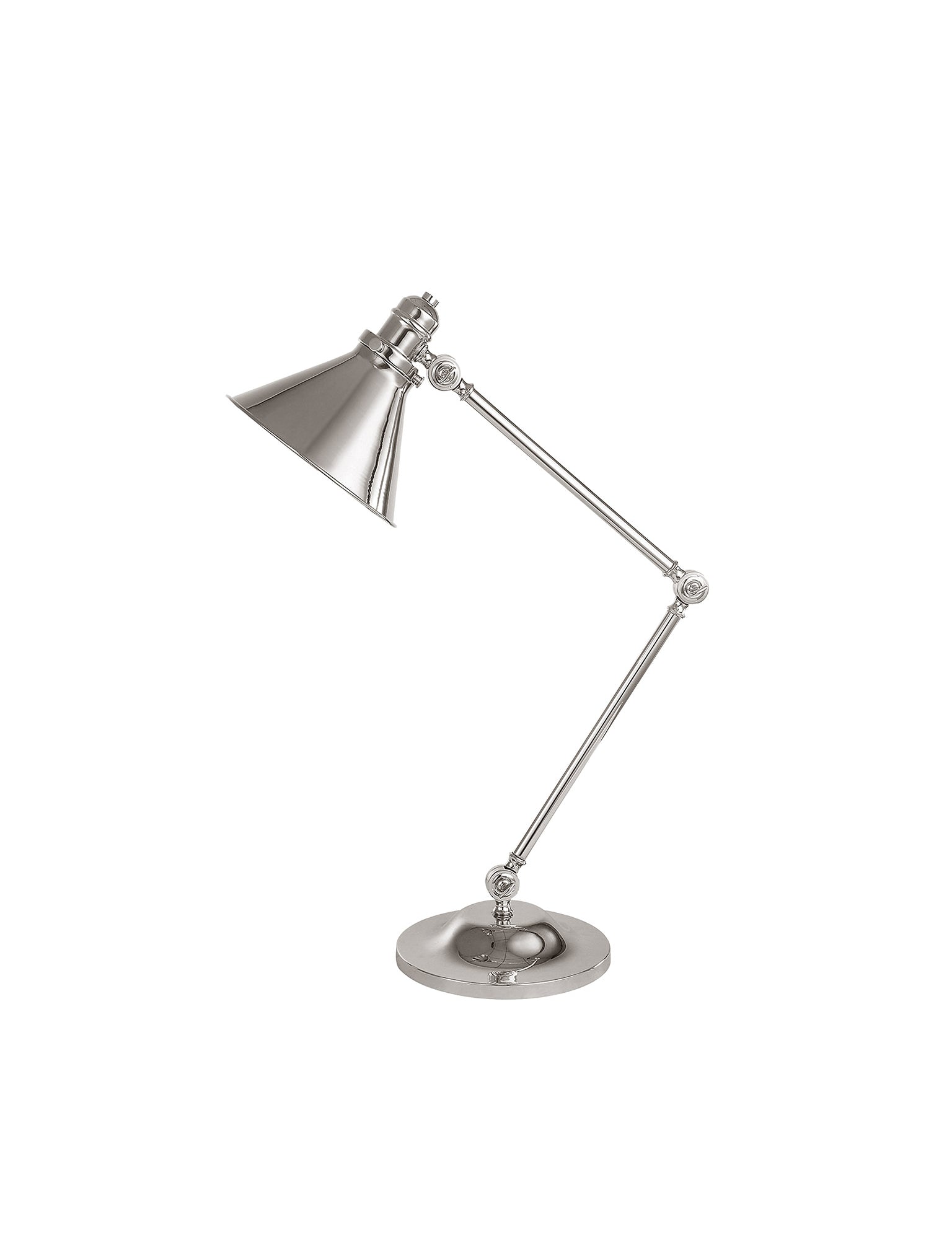Avignon Polished Nickel Table Lamp