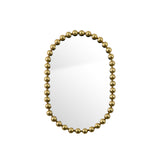 Bellagio Gold Bobble Oblong Mirror