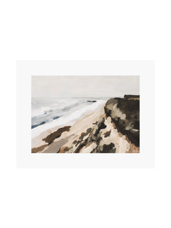 Bluff Bay I Art Print