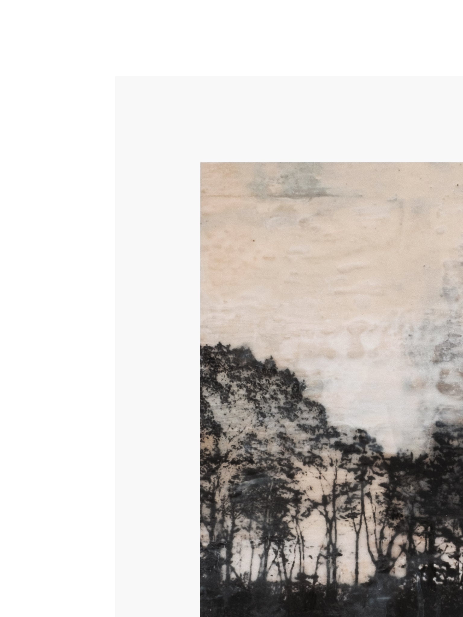 Treeline Art Print