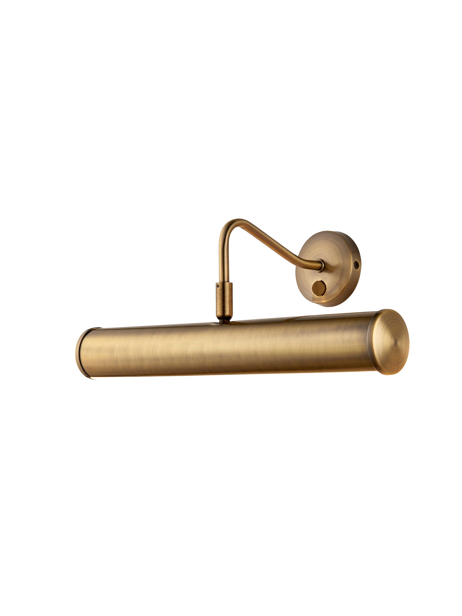 brass picture wall light