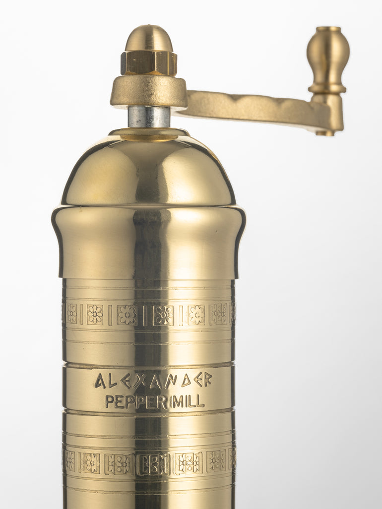 Brass Pepper Mill UK Kitchen Collection Hudson Home