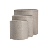 Ceramic Cylinder Pots - Natural