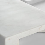 White Marble Board with Handle