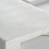 White Marble Board with Handle