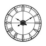Skeleton Wall Clock - Black