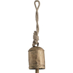 cow bell gold and rope
