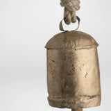 cow bellcow bell gold and rope