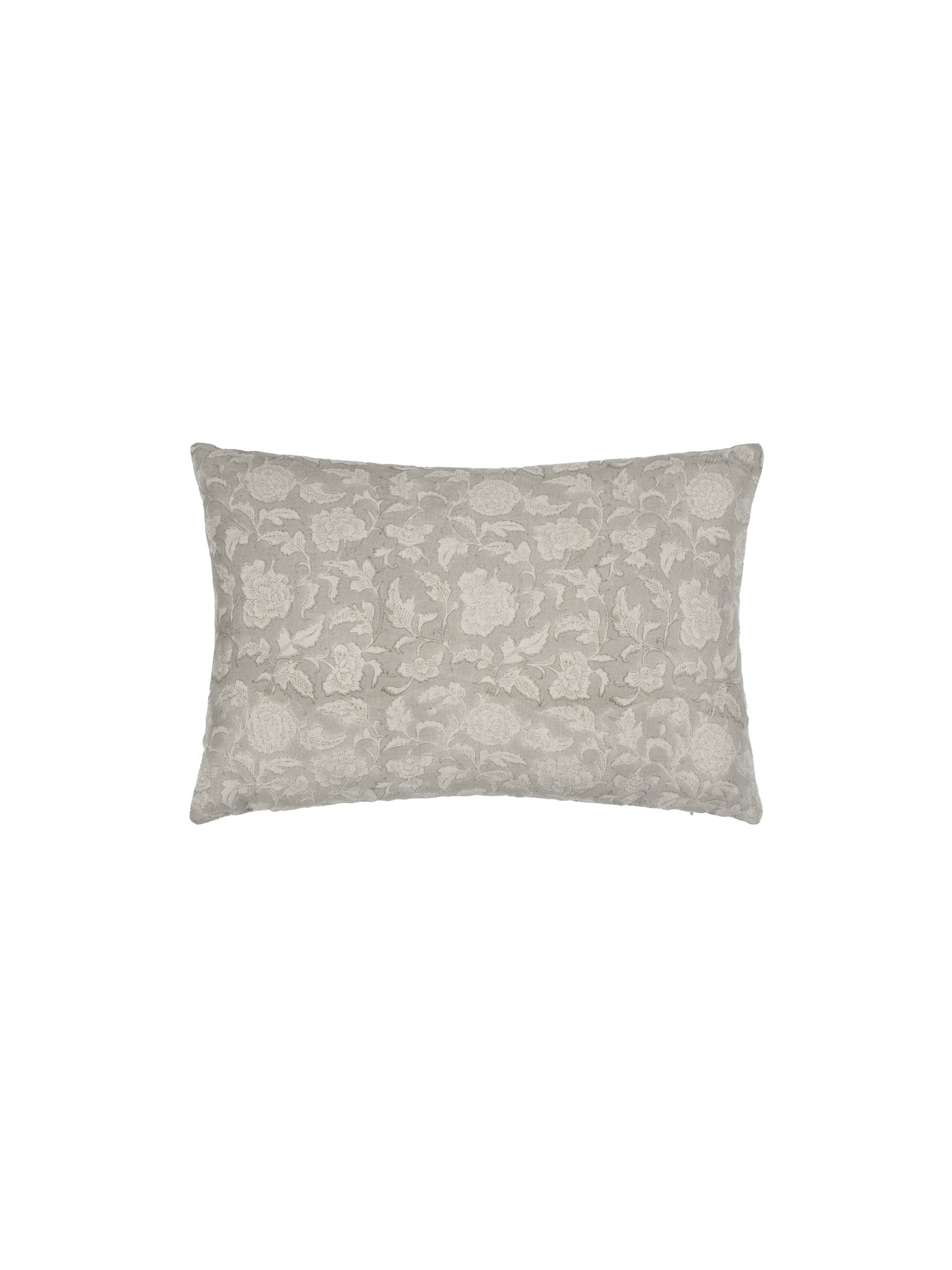 Aria Natural Floral Lumbar Cushion
