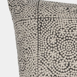 Dotty Block Print Lumbar Cushion