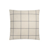 Galway Check Charcoal Cushion