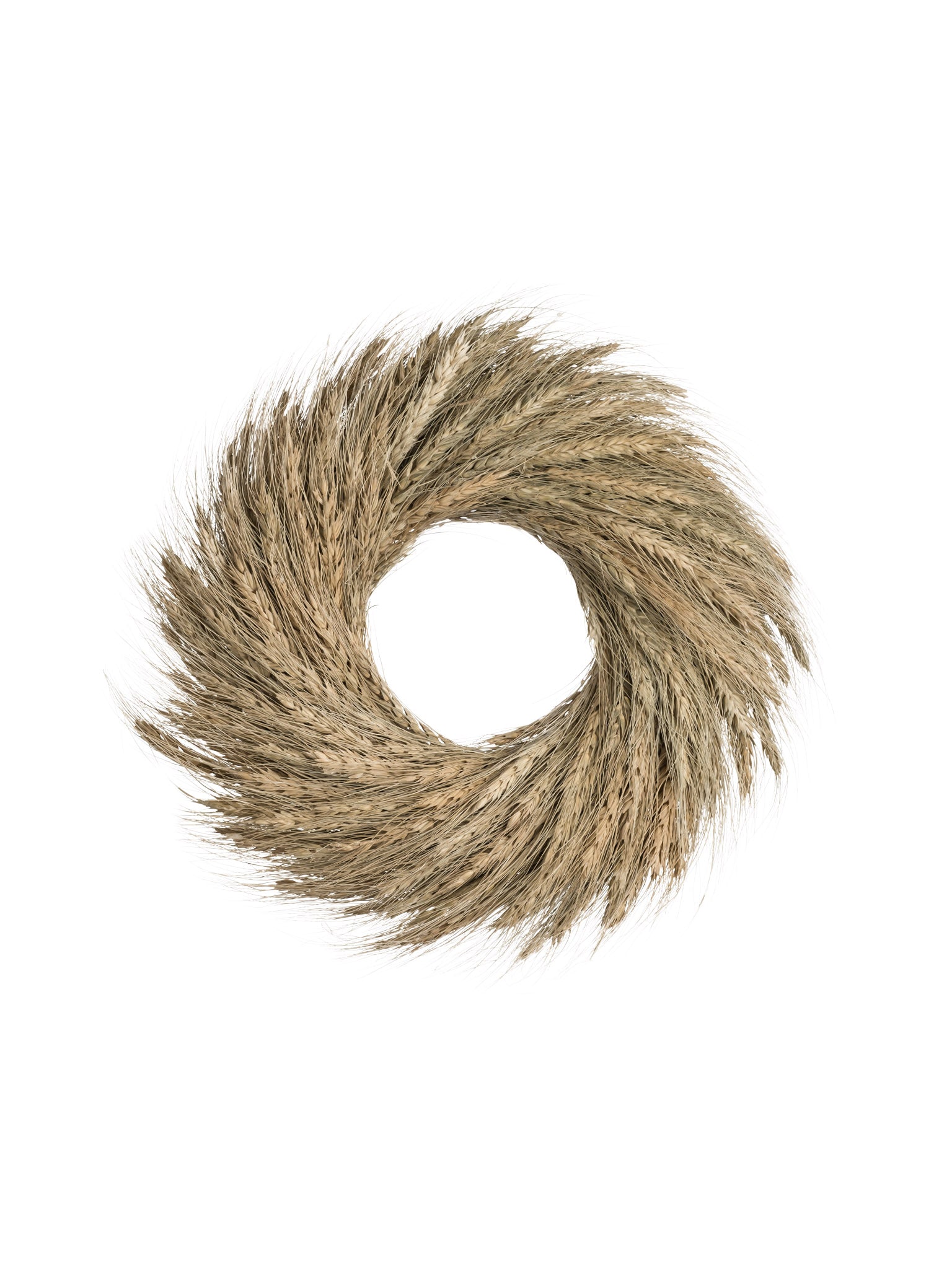Dried Wheat Wreath