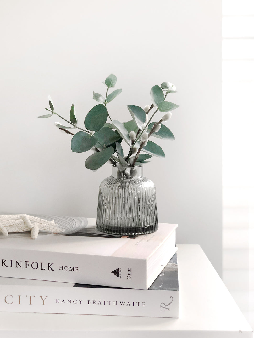 faux eucalyptus sprig