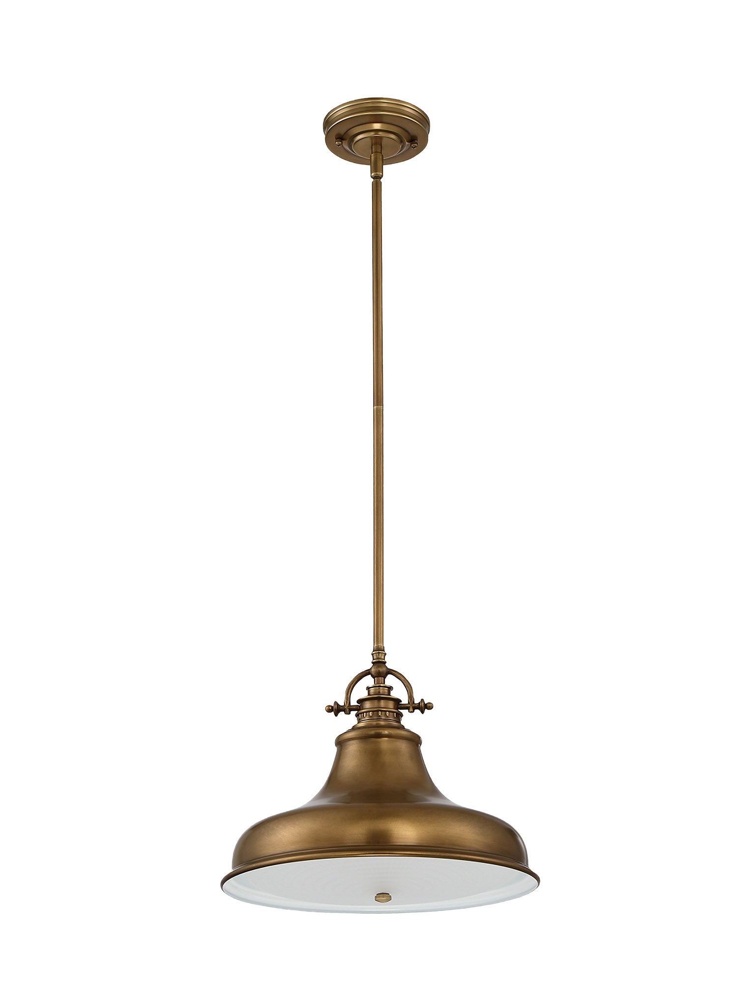 Finley Weathered Brass Pendant