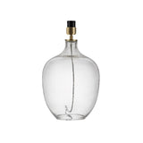 glass bottle lamp base