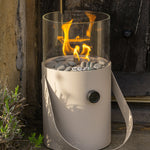 Fire lantern taupe