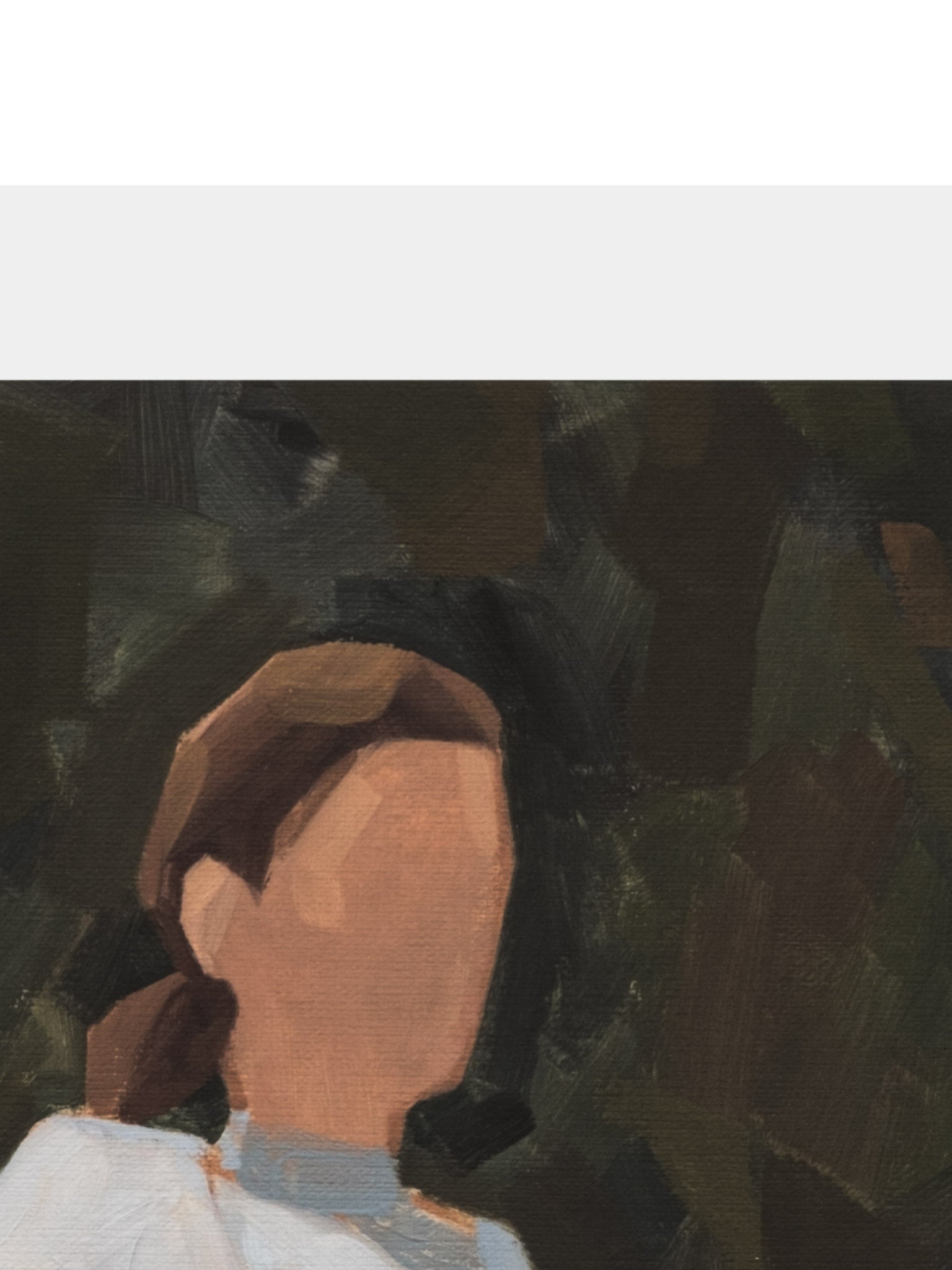 art print female in a garden 