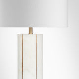 Mira Marble Lamp with Shade