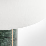Venetia Jade Marble Lamp with Shade