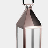 Shiny Copper Tall Lantern