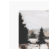 Melting Snow Art Print