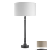 Esme Matt Black Stick Lamp