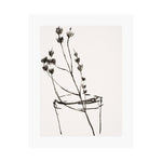 Naive Flower Sketch Art Print